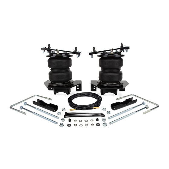 AIR LIFT LOADLIFTER 5000 ULTIMATE INSTALLATION MANUAL Pdf Download