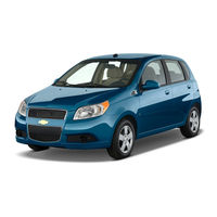 Chevrolet 2009 Aveo Service Manual