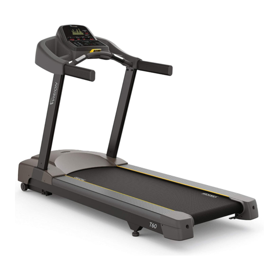 Vision fitness 2025 treadmill maintenance