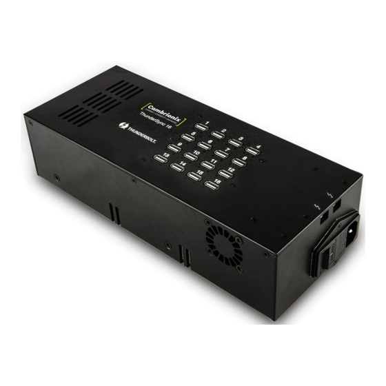 CAMBRIONIX ThunderSync2-16 User Manual