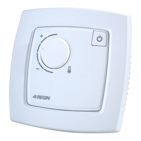 Regin REGIO RC-TO Instruction
