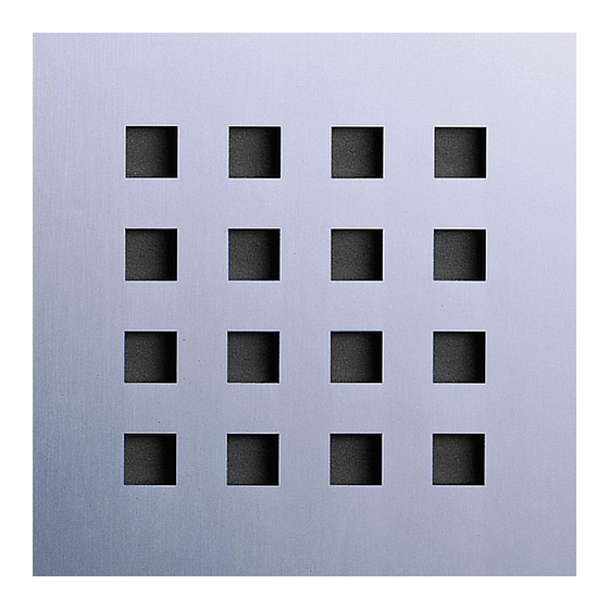 SSS Siedle Siedle Steel STLM 611‑02 Product Information