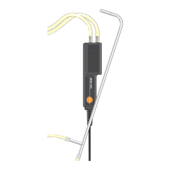 TESTO 0638.1445 Handling Instructions
