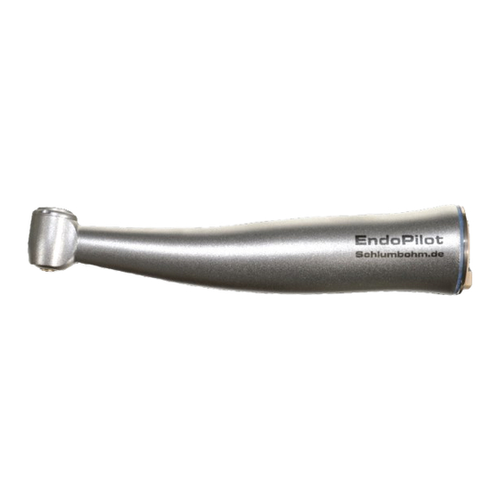 Schlumbohm EndoPilot Contra-Angle User Manual