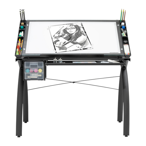 User Manuals: artograph FUTURA LIGHT 10062 Table