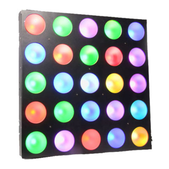 EV LIGHT EV-MTX25RGB User Manual