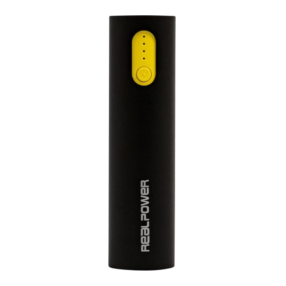 Real Power PB-260 Alu Quick Start Manual