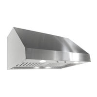 Imperial Kitchen Ventilation WH1900B-8 Installation Instructions & Warranty Information