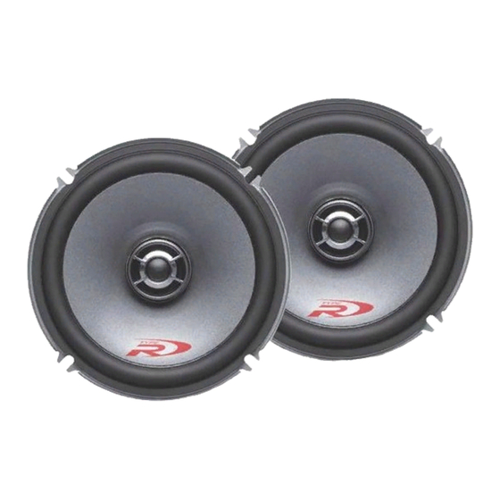 Alpine SPR-17LP - 6-&#190;" Type-R Speakers Installation Manual