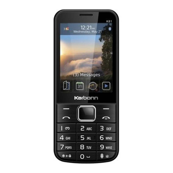 KARBONN K81 User Manual