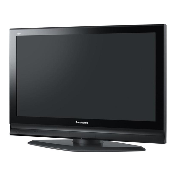 Panasonic Viera TH-42PV70F Operating Instructions Manual