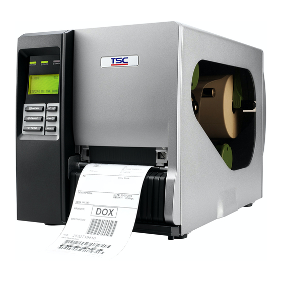 TSC TTP-2410M Pro User Manual