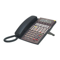 NEC DSX MULTIBUTTON TELEPHONE User Manual