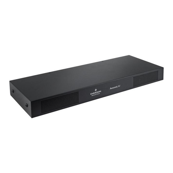 AVOCENT VERTIV AUTOVIEW 2108 INSTALLER AND USER MANUAL Pdf Download ...