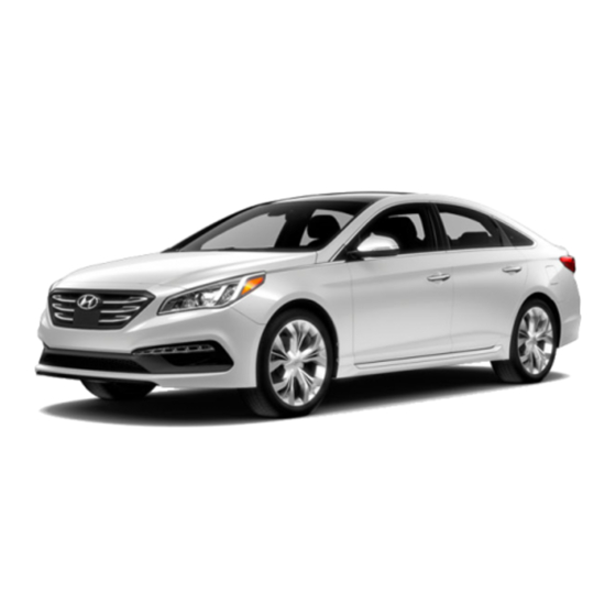 HYUNDAI SONATA 2017 OWNER