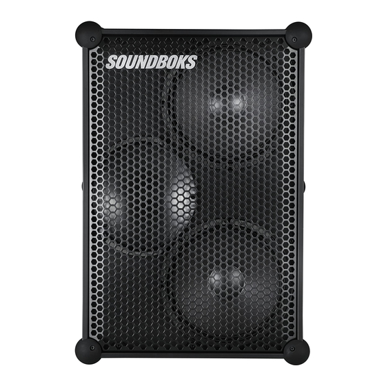 SOUNDBOKS  User Manual
