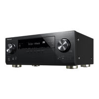 Pioneer VSX-933 Instruction Manual