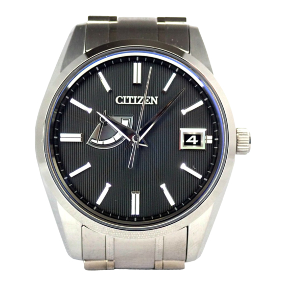 Citizen A060 Instruction Manual Pdf Download Manualslib