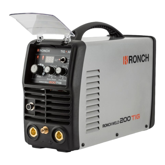 Ronch  Weld Series User Manual
