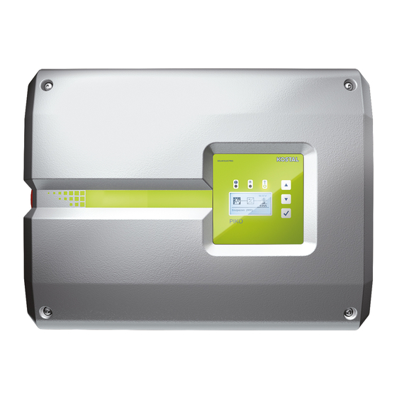 User Manuals: Kostal PIKO 4.2 Solar Inverter