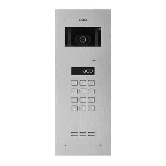 ACO INSPIRO 4 Series Installation Manual