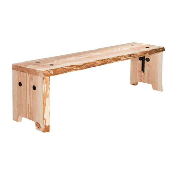 Weltevree Forestry Table Manual