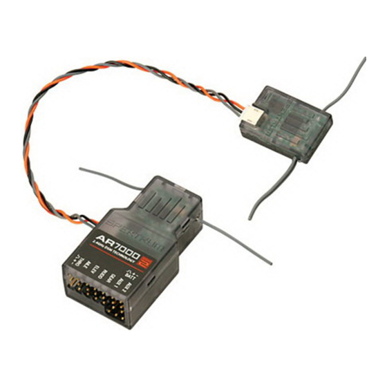 Spektrum AR7000 Quick Start Manual