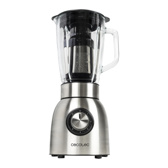cecotec Power Titanium 1250 Instruction Manual