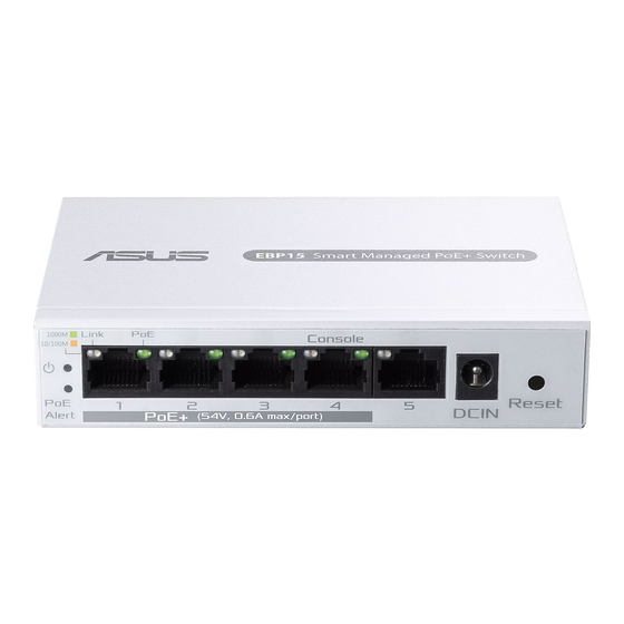 Asus EBP15 Quick Setup Manual