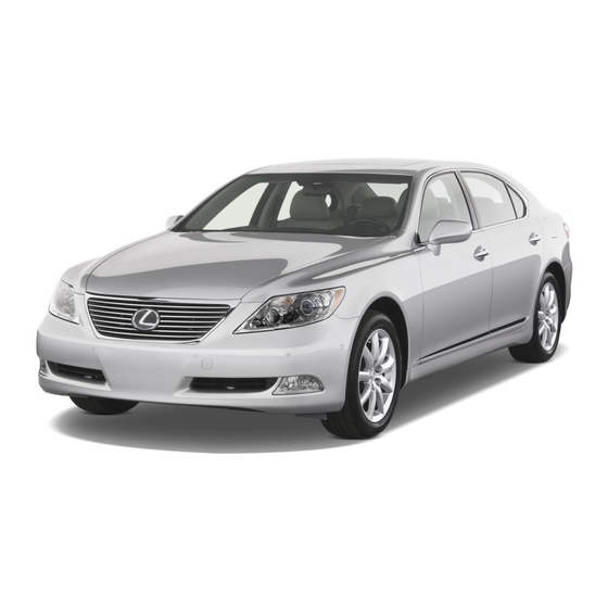 LEXUS LS460 2008 OWNER'S MANUAL Pdf Download | ManualsLib