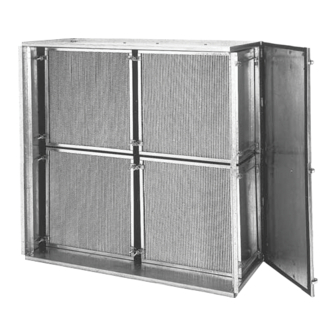 Flanders Bolt Lock HEPA Filter Housing Surelock B Specification Sheet