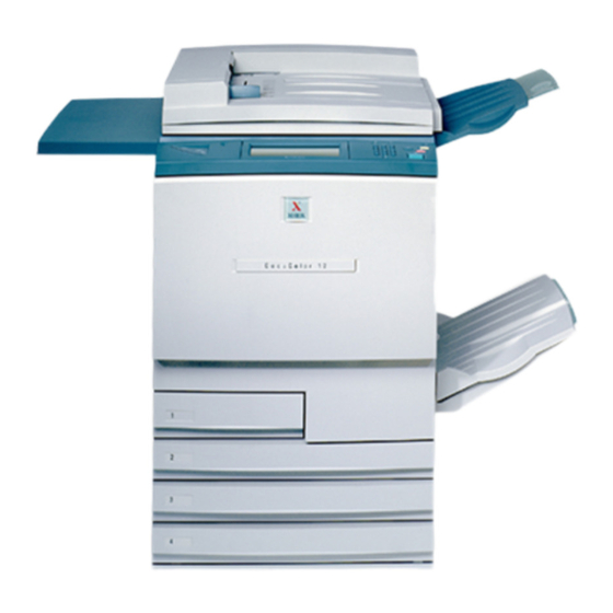 Xerox DocuColor 12 Specifications