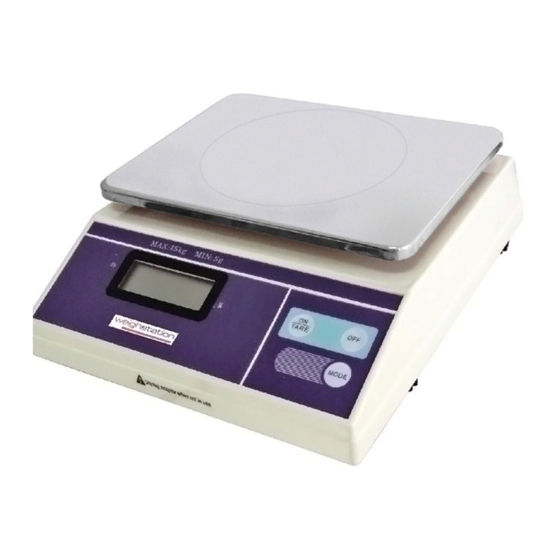 Weighstation F177-A Instruction Manual