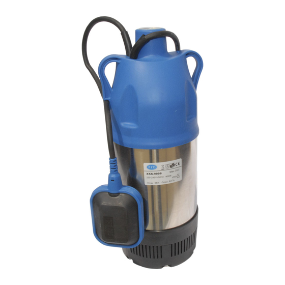 PYD Electrobombas XKS Series Operating And Maintenance Manual