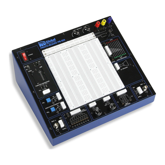 Global Specialties PB-503C Instruction Manual