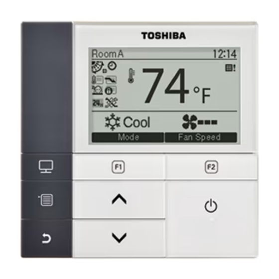 Toshiba Lite-Vision plus RBC-AMS51E-EN Installation Manual
