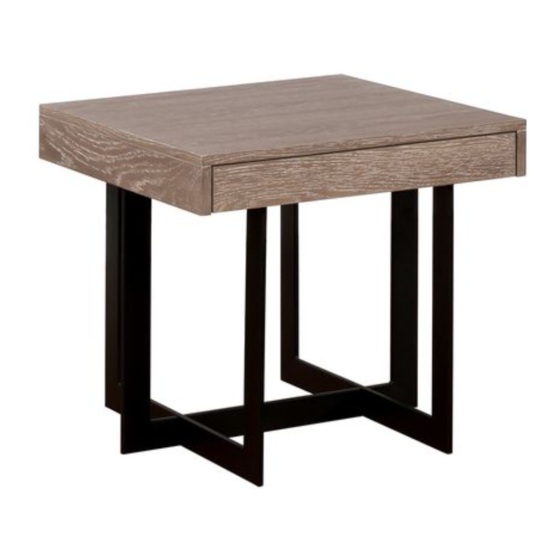 Furniture of America CM4619E Assembly Instructions