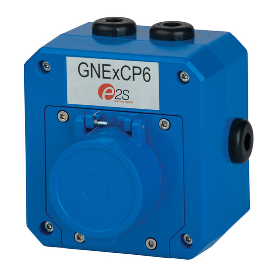 E2S GNExCP6B-PB Instruction Manual