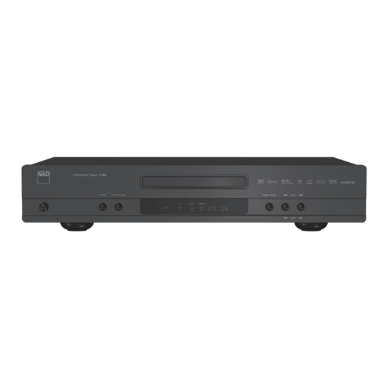 NAD T535 Owner's Manual