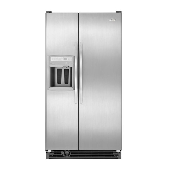 Whirlpool Gold GB2FHDXW User Instructions