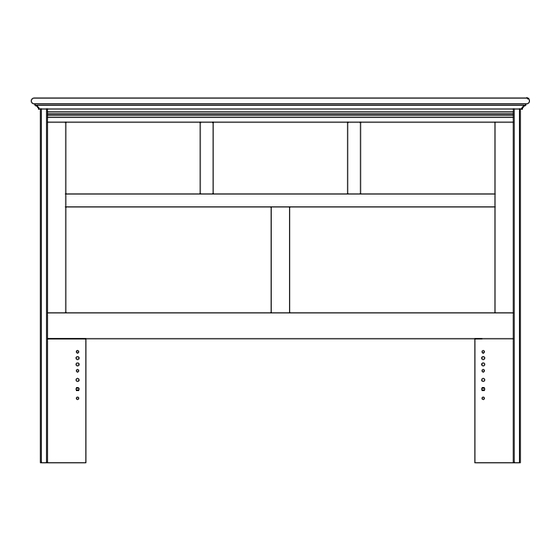 Night & Day Furniture Tarragon Headboard Assembly Instructions