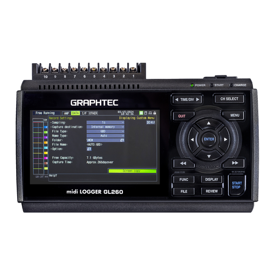 GRAPHTEC GL260-EU User Manual