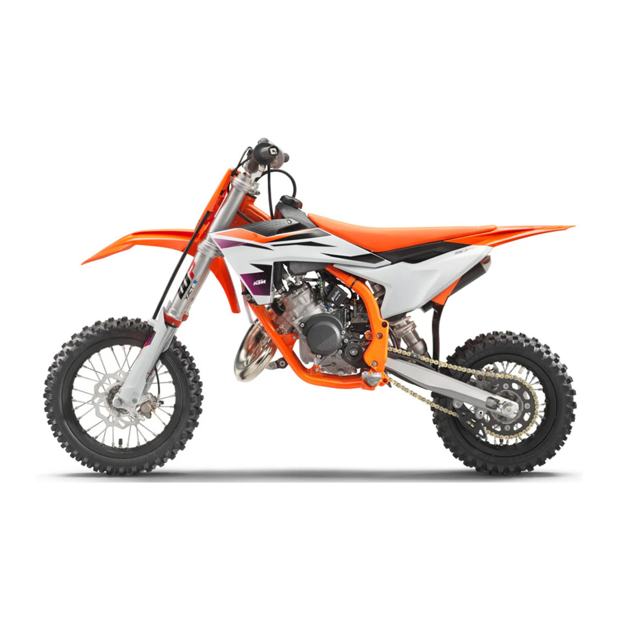 KTM 50 SX 2024, 50 SX FACTORY EDITION 2024 Manual
