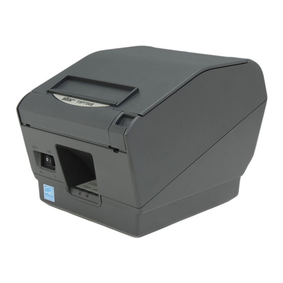 Star TSP700II SERIES Hardware Manual