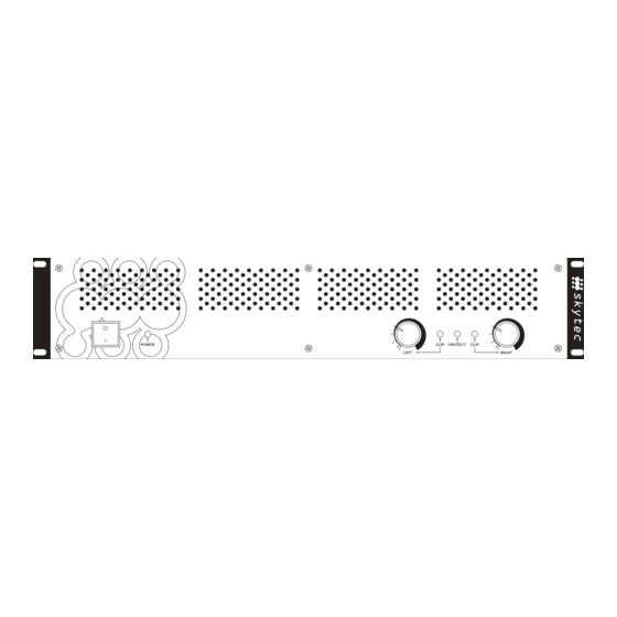 Skytec TEC6200 Operation Manual
