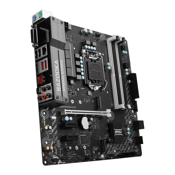 MSI B250M BAZOOKA OPT BOOST User Manual