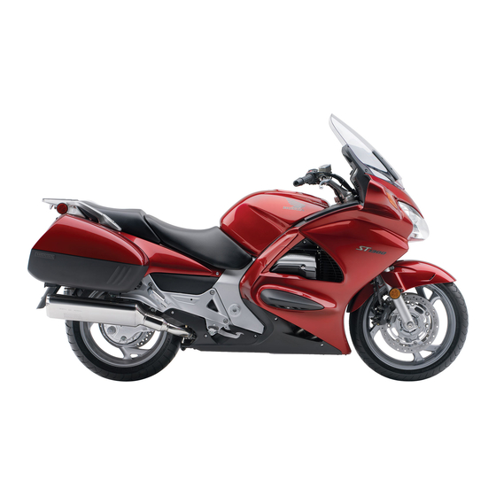 Honda ST1300A 2007 Owner's Manual