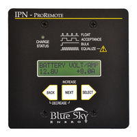 BLUE SKY IPN ProRemote Installation And Operation Manual