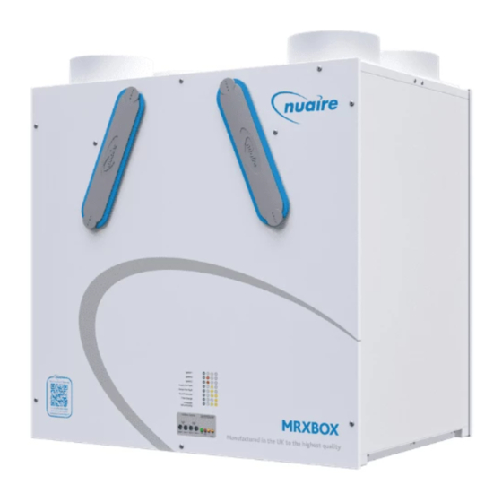Nuaire Group MRXBOXAB-ECO4-SC Manuals