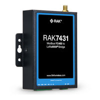 RAK RAK7431 Quick Start Manual